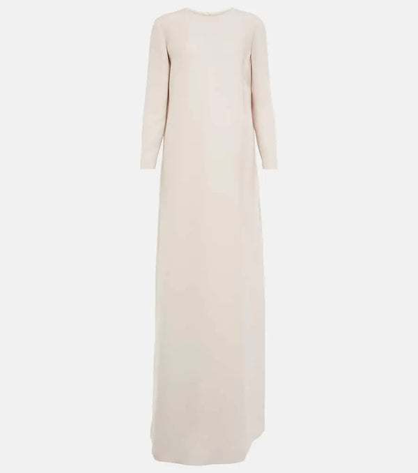 The Row Stefos wool and silk gown