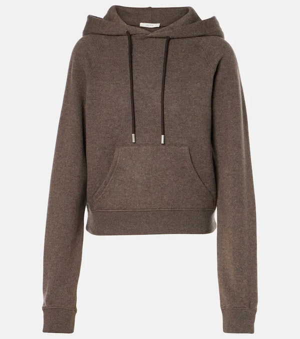 The Row Timmi cashmere and cotton hoodie | LYBSTORE