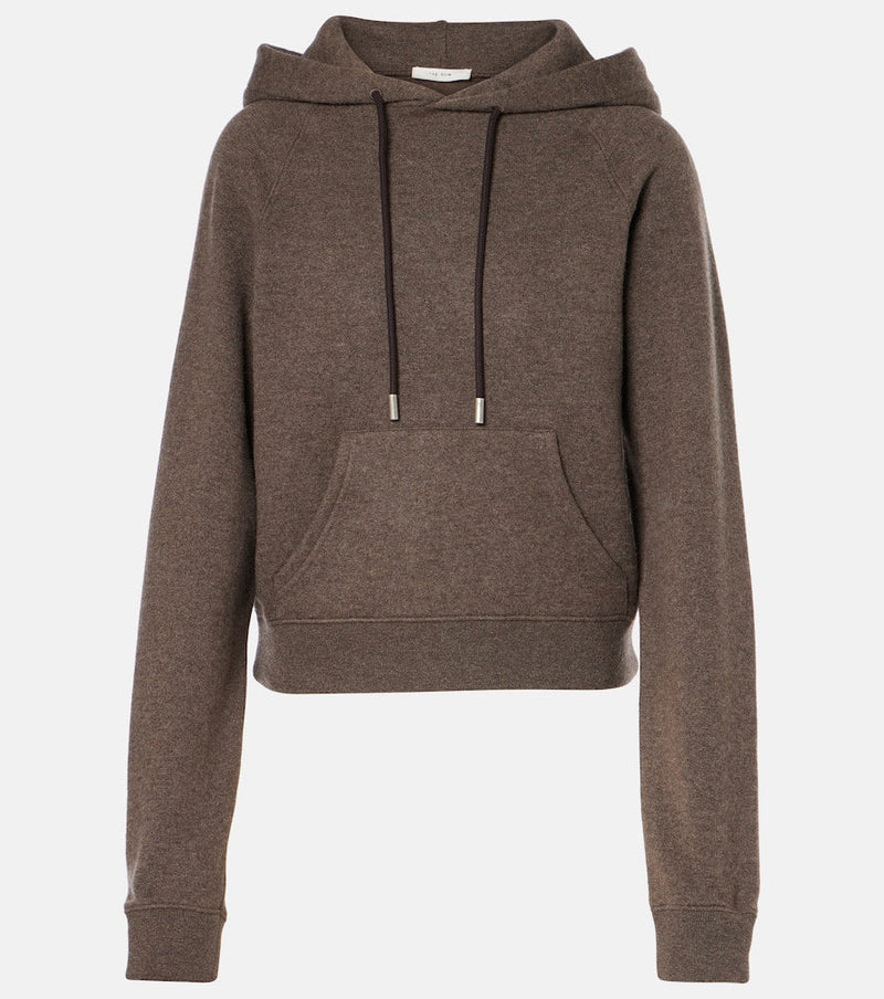 The Row Timmi cashmere and cotton hoodie