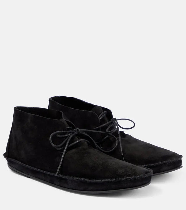 The Row Tyler suede ankle boots | LYBSTORE