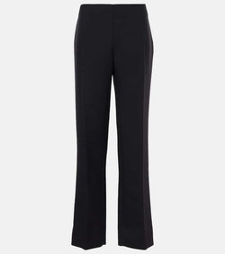 The Row Vesco wool straight pants