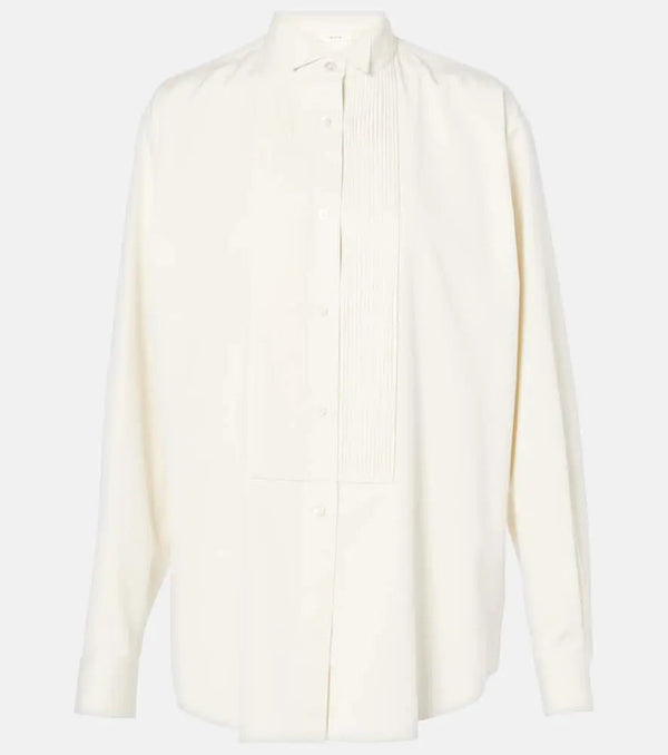 The Row Vince silk shirt