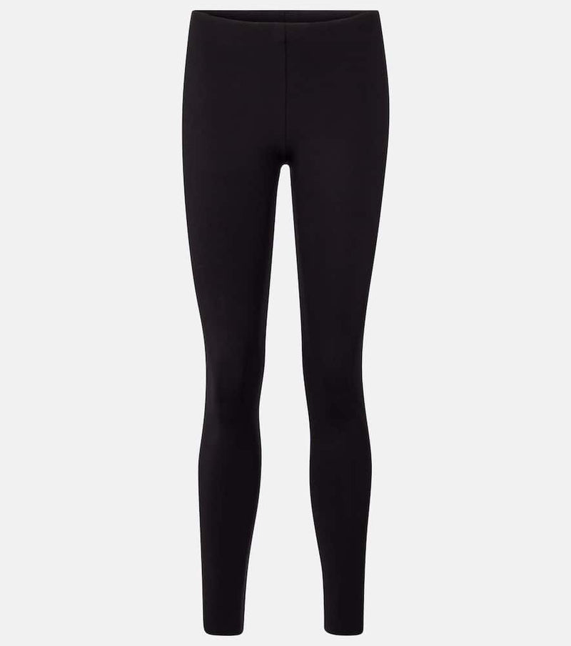 The Row Woolworth mid-rise leggings