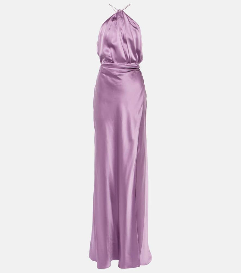 The Sei Asymmetric silk gown | LYBSTORE