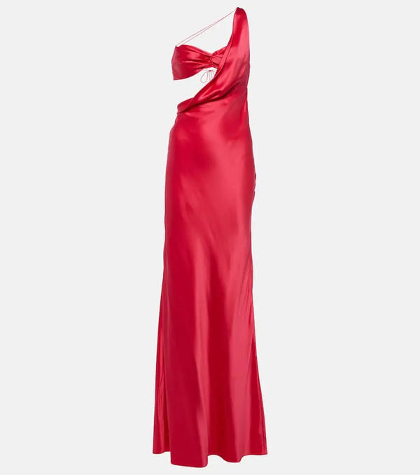 The Sei One-shoulder silk gown | LYBSTORE