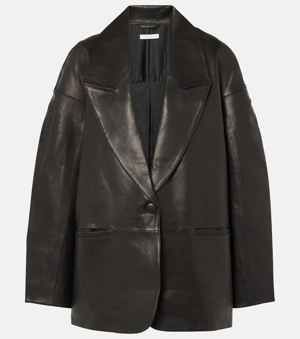 The Sei Slouchy leather blazer