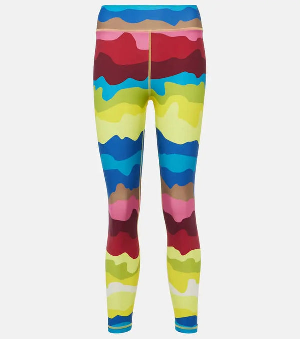 The Upside Astro printed high-rise leggings