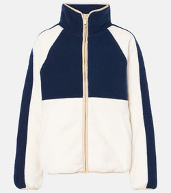 The Upside Harlow colorblocked fleece jacket