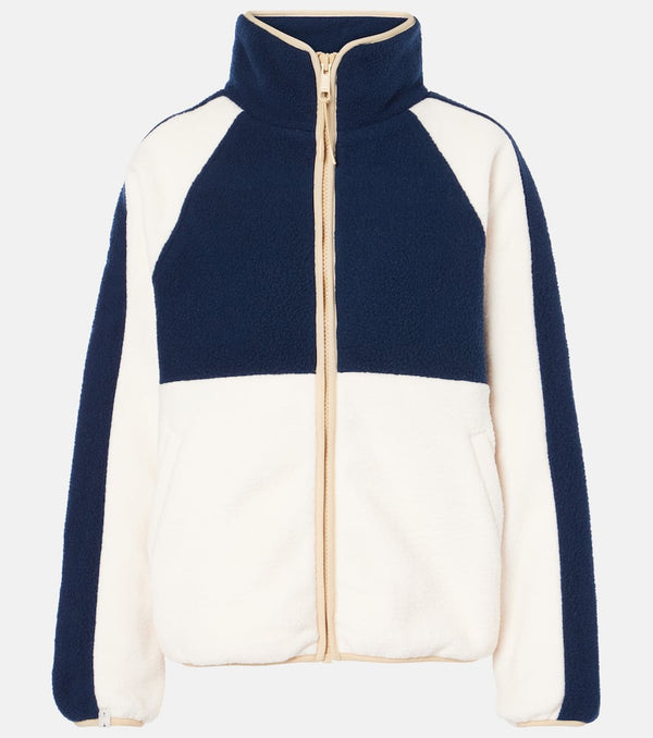 The Upside Harlow colorblocked fleece jacket