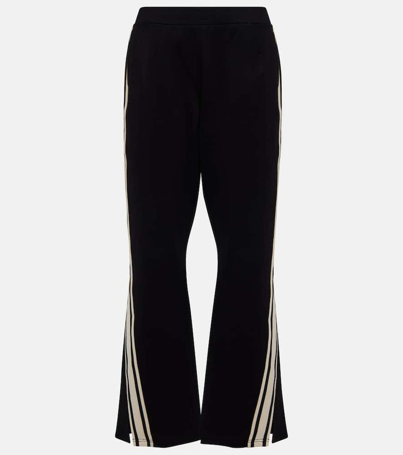 The Upside Petra striped flared track pants