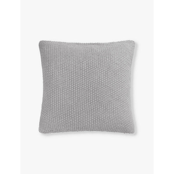 The White Company Lyra textured-finish cotton cushion cover 50cm x 50cm