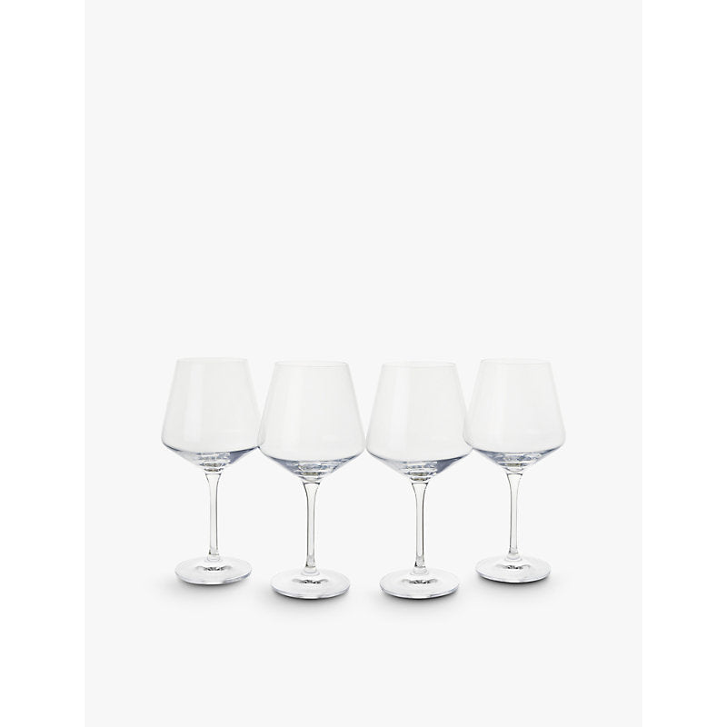 The White Company Pimlico crystal-glass chardonnay glasses set of four