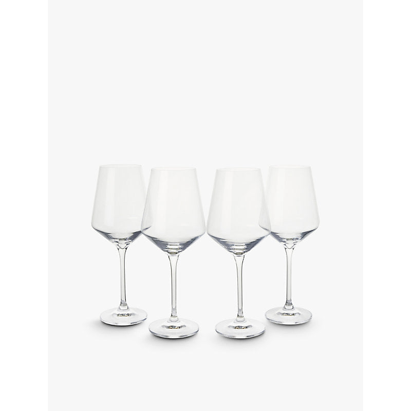 The White Company Pimlico crystal-glass wine glasses set of four