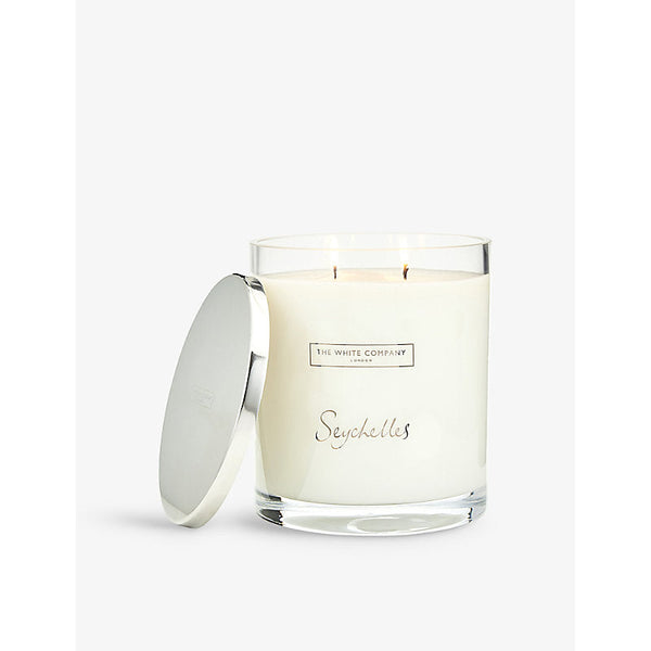 The White Company Seychelles Indulgence scented candle 2kg