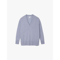  The White Company V-neck relaxed-fit cashmere jumper