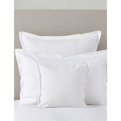 The White Company Vintage Etienne small square cushion cover 40cm x 40cm