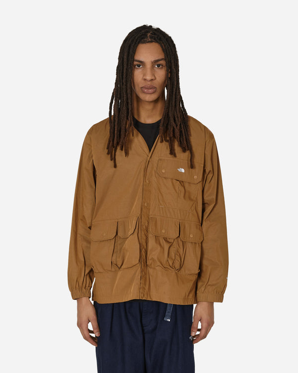 The North Face Multi-Pocket Hooded Cardigan Utility Brown