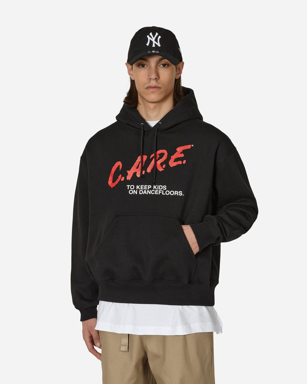 The Salvages C.A.R.E. Hooded Sweatshirt Black