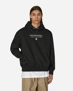 The Salvages Hypnotic Snap Hooded Sweatshirt Black