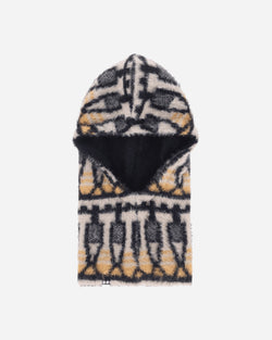 The Trilogy Tapes Repeat Reversible Knitted Hood Multicolor