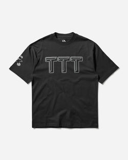 The Trilogy Tapes Men s Logo T-Shirt Black