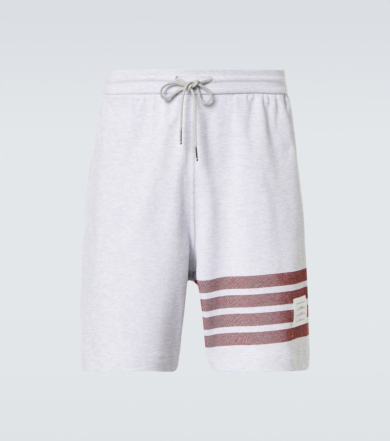 Thom Browne 4-Bar cotton jersey shorts