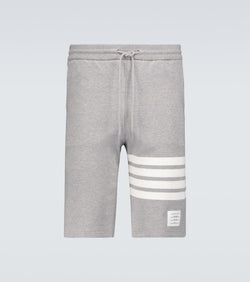 Thom Browne 4-Bar jersey cotton shorts