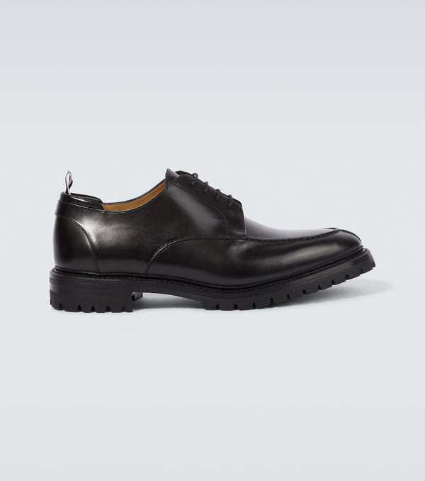 Thom Browne Apron Stitch leather Derby shoes