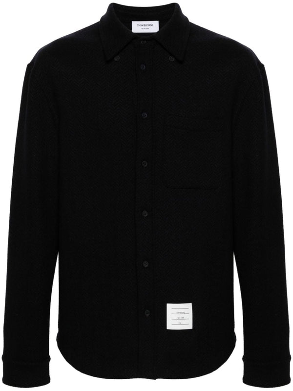 Thom Browne Oversized Herringbone Shirt