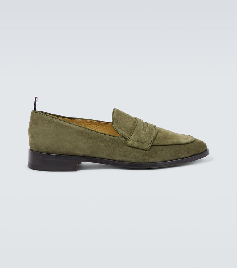 Thom Browne Suede penny loafers