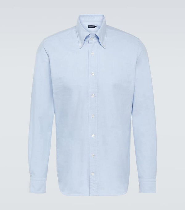 Thom Sweeney Cotton Oxford shirt