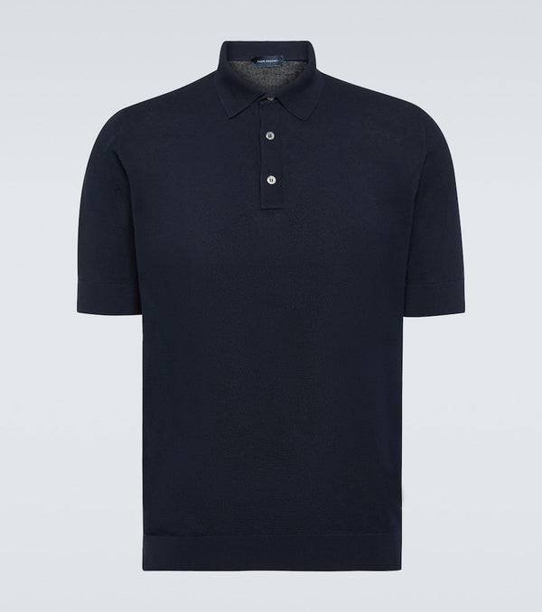 Thom Sweeney Cotton polo shirt