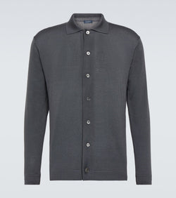 Thom Sweeney Wool Henley shirt