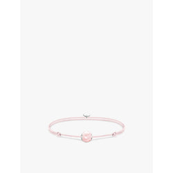 Womens Thomas Sabo Karma Secret 925 sterling-silver and rose-quartz bead bracelet