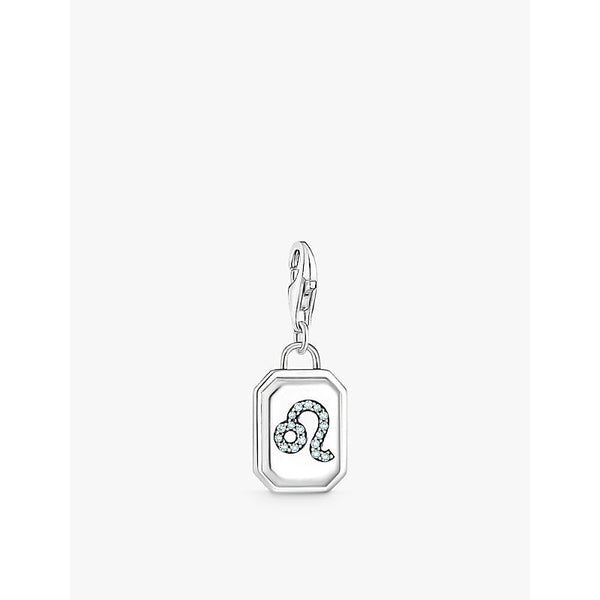 Womens Thomas Sabo Leo Star Sign 925 sterling-silver and zirconia pendant charm