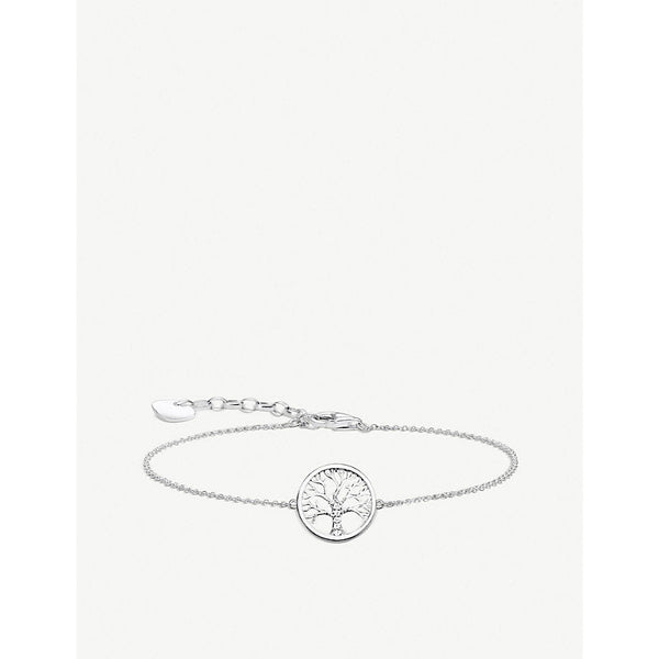 Womens Thomas Sabo Tree of Love sterling-silver and zirconia bracelet