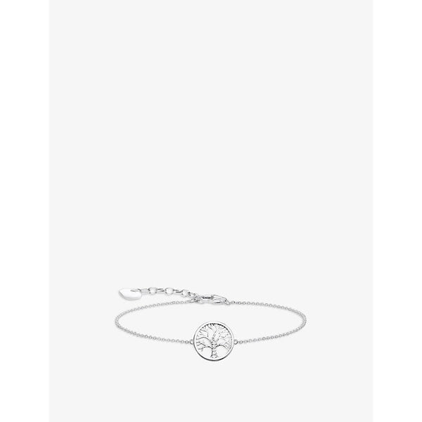 Womens Thomas Sabo Tree of Love sterling silver and zirconia bracelet