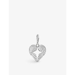 Womens Thomas Sabo Winged Heart sterling-silver charm pendant