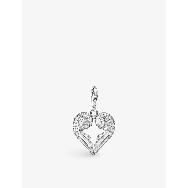 Womens Thomas Sabo Winged Heart sterling-silver charm pendant