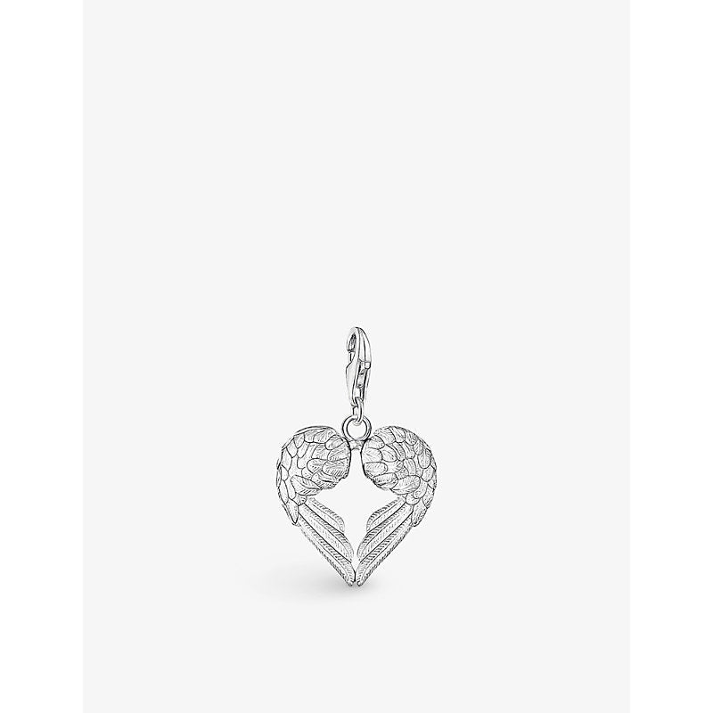 Womens Thomas Sabo Winged Heart sterling-silver charm pendant