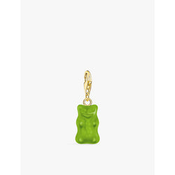 Thomas Sabo x HARIBO Goldbear 18ct gold-plated sterling-silver and crystal glass charm