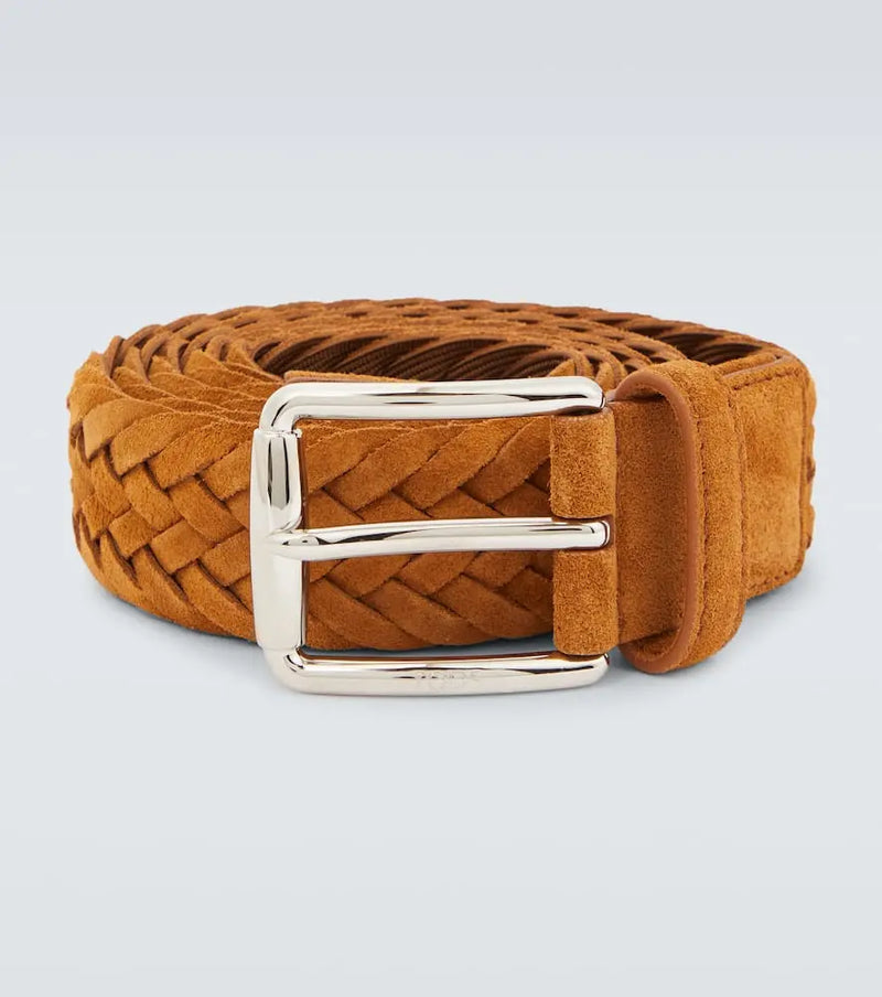 Tod's Braided suede belt