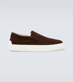 Tod's Cassetta Casual suede slip-on sneakers | LYBSTORE