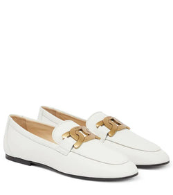 Tod's Kate leather loafers | LYBSTORE