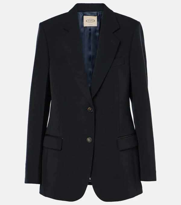 Tod's Single-breasted wool blazer | LYBSTORE