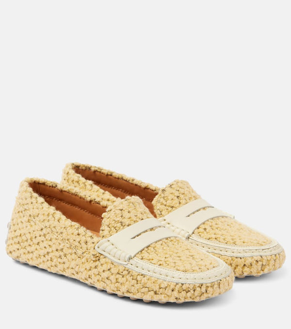 Tod's Gommino bouclé driving shoes