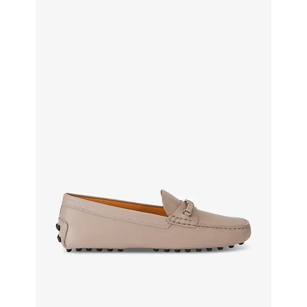 Tods Gommino studded-sole leather loafers