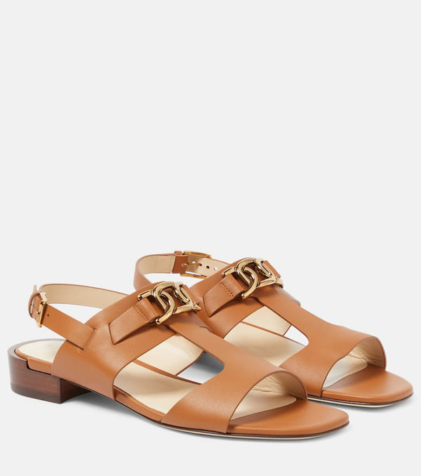 Tod's Leather slingback sandals