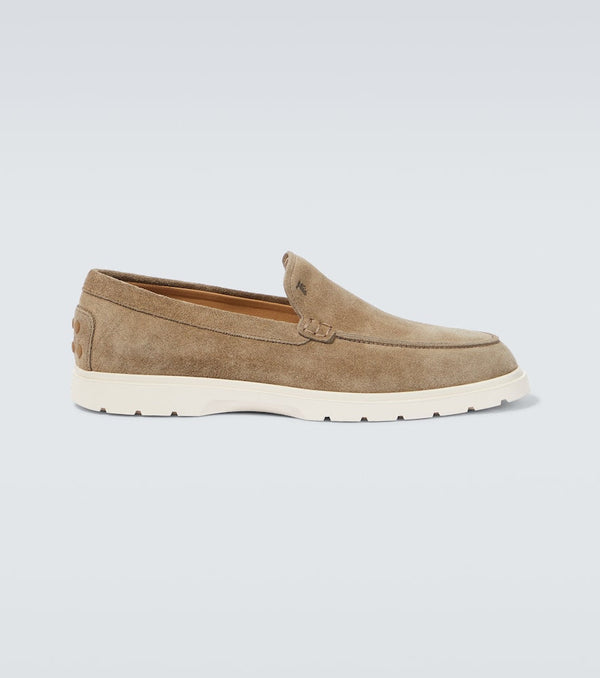 Tod's Slip-on suede loafers