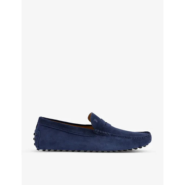 Tods T Sport Gommino Driver suede loafers